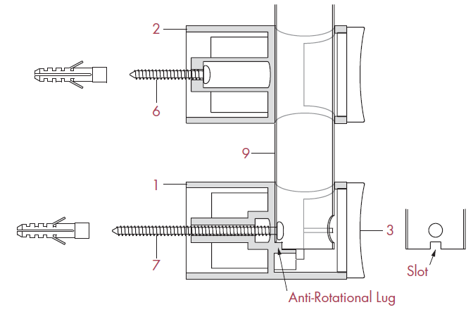 Các bước lắp đặt thanh nâng của model TR20017CP