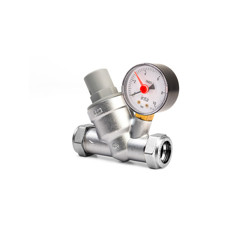 Pressure Reducing Valves with Gauge