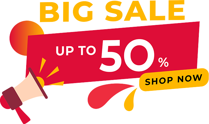 Big sale 50%
